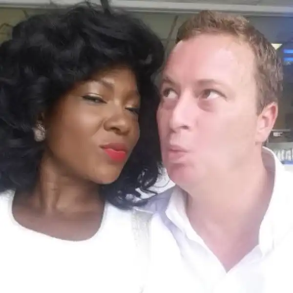 Nollywood Actress, Susan Peters Shares Lovely Photo With Her New White Husband